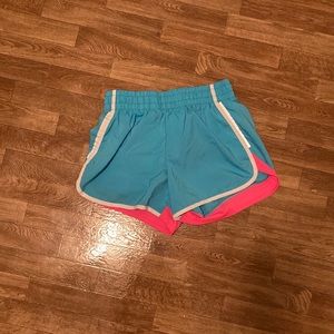 Athletic track shorts